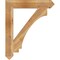 Ekena Millwork Imperial Arts & Crafts Rough Sawn Bracket, Western Red Cedar, 6"W x 38"D x 46"H BKT06X38X46IMP03RWR - alternate 3